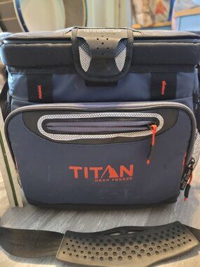 Titan by Arctic Zone Deep Freeze Cooler Zipperless Hardbody with shoulder strap